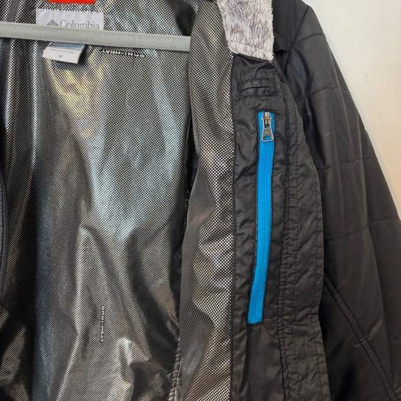Columbia Kaleidaslope II Women’s Jacket Black and Silver Medium - Picture 8 of 9